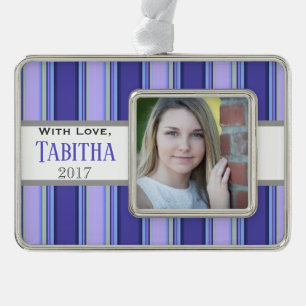 Adorno Navideño HAMbyWG - Ornament - Purple Stripes