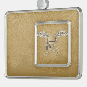 Adorno Navideño Hormigonera beige