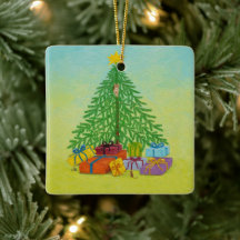 Adorno Navideño Personalizado para Árbol de Navida