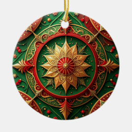 Adorno Navideño Rojo Verde Decorativo