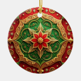 Adorno Navideño Rojo Verde Decorativo