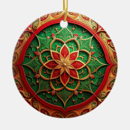 Adorno Navideño Rojo Verde Decorativo