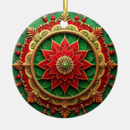 Adorno Navideño Rojo Verde Decorativo