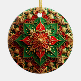 Adorno Navideño Rojo Verde Decorativo