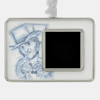 Adorno Navideño Scrooge en azul