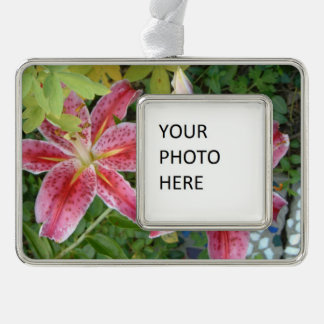 Adorno Navideño Stargazer Lilies Garden Floral