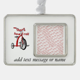 Adorno Navideño Tricycle - ¡Así es como hago rodar!