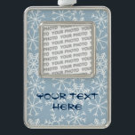 Adorno Navideño Winter SNOWFLAKES patrón sin fisuras   tus ideas<br><div class="desc">Graciosos diseños de patrones de invierno por EDDA Fröhlich / EDDArt | Diviértase con osos polares,  pingüinos,  copos de nieve,  etc. | Se pierden otros colores o productos con este diseño? Siéntase libre de contactarme: contact@eddart.de o eche un vistazo aquí: www.zazzle.de/eddartiful* | Difundir el mensaje de invierno!</div>