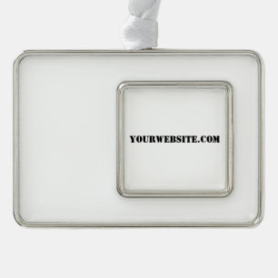 Adorno Navideño YourWebSite.com
