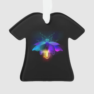 Adorno Neon Firefly en negro