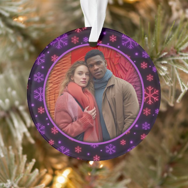 Adorno Neon Snowflakes (Árbol)