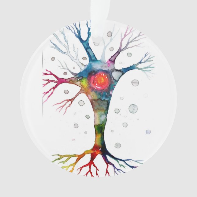 Adorno Neurona piramidal en el neocórtex (Anverso)