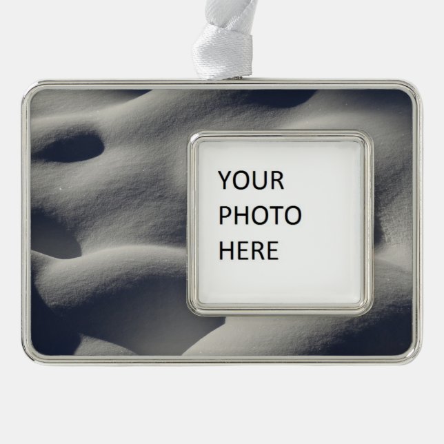 Adorno Nieve espumosa, montones de sorbos, naturaleza abs (Anverso)