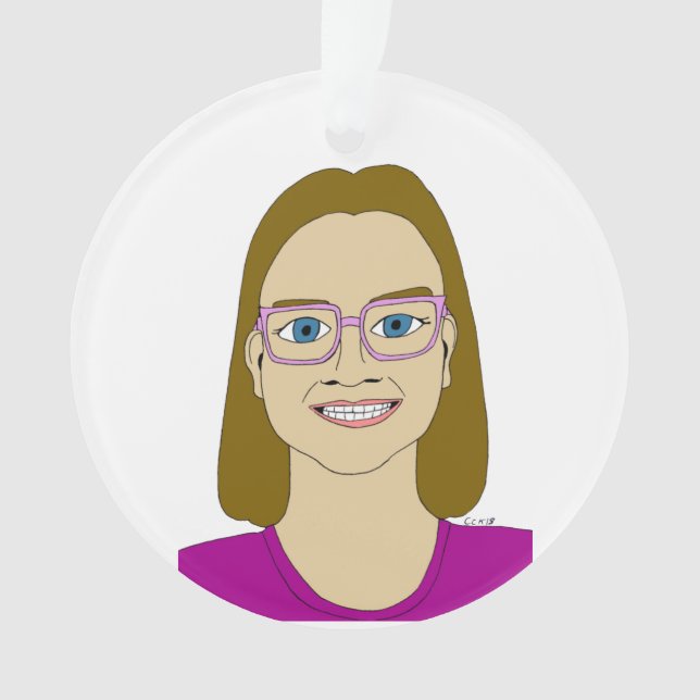 Adorno niña pequeña (Anverso)