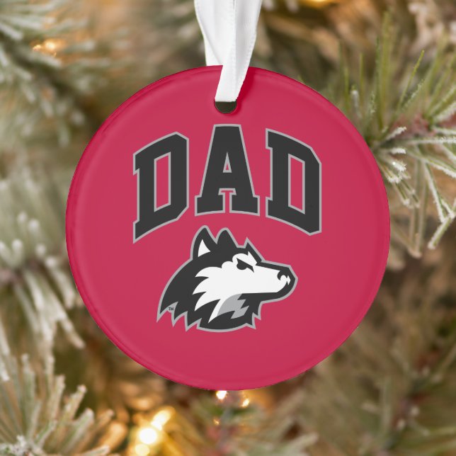 Adorno NIU Huskies Dad (Árbol)