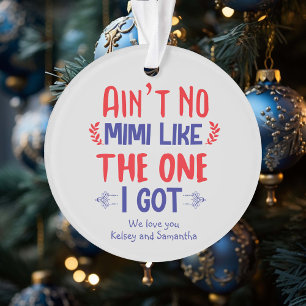 Adorno No es Mimi como la que tengo abuela