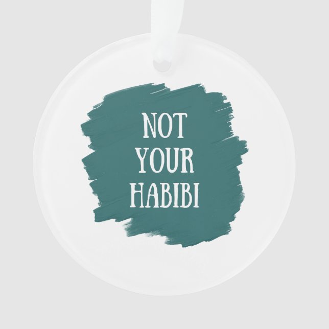 Adorno No es tu Habibi (Anverso)