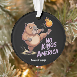 Adorno No hay reyes en Estados Unidos Nosotros, el pueblo