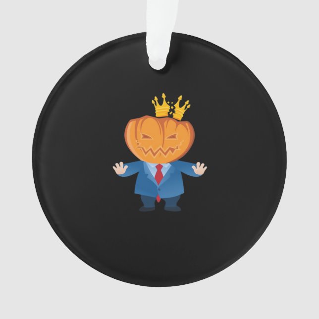 Adorno No Kings - Trumpkin Pumpkin Classic (Anverso)