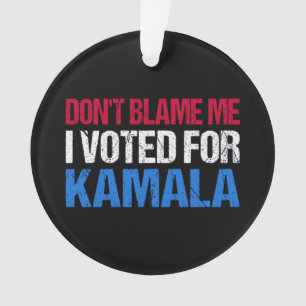 Adorno No Me Culpes Yo Vote Por Kamala Yo