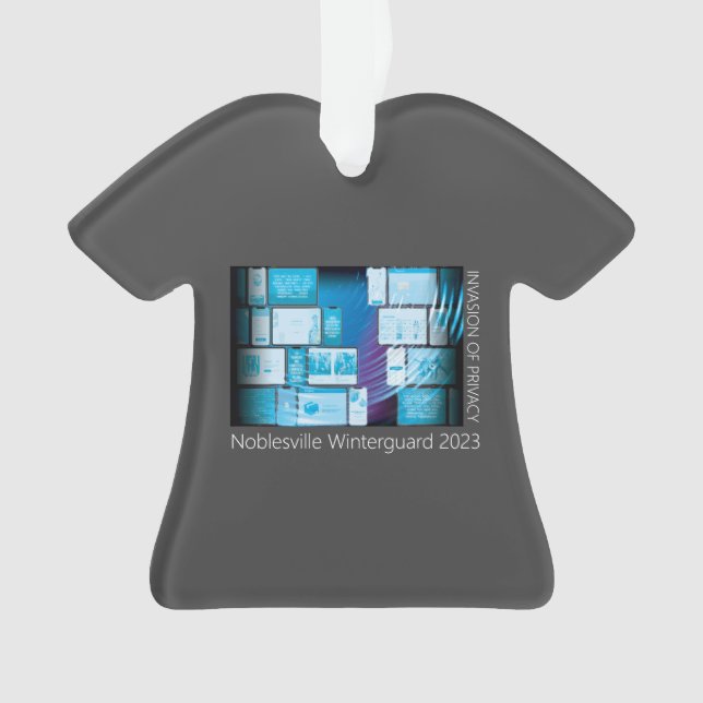 Adorno Noblesville Winterguard 2023 - Invasión de la priv (Anverso)