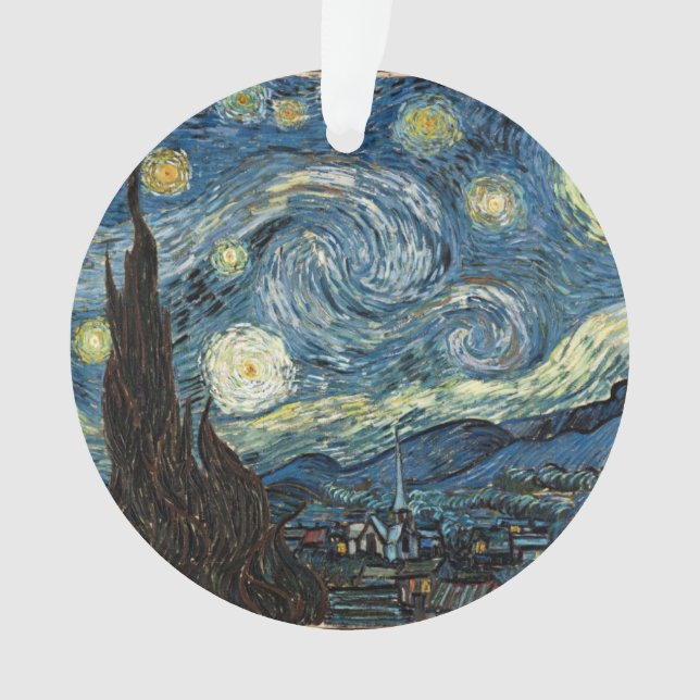 Adorno Noche Van Gogh Starry (Anverso)
