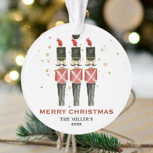 Adorno Nochebuena Familiar Personalizada Cascanueces