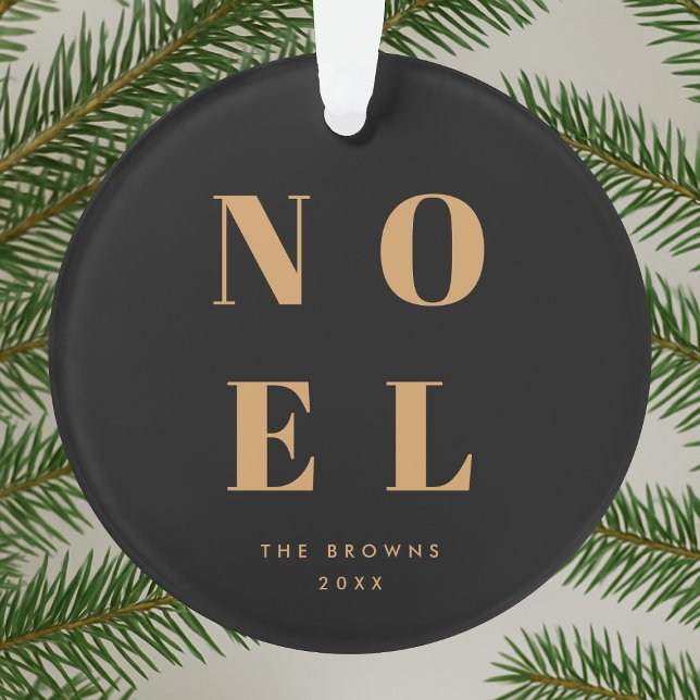 Adorno Noel Black and Gold | Navidades de diseño (Subido por el creador)