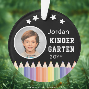 Adorno Nombre de foto colorido personalizado de jardín de