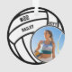 Adorno Nombre del jugador de voleibol Número de foto Keep (Reverso)