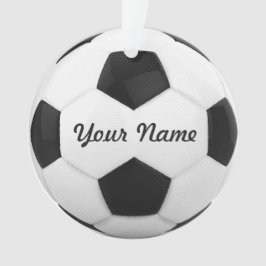 Adorno Nombre personalizado de la pelota de fútbol