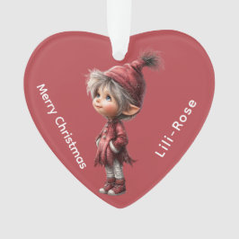 Adorno North Pole Elf Magic Whimsical Christmas KeepsakE