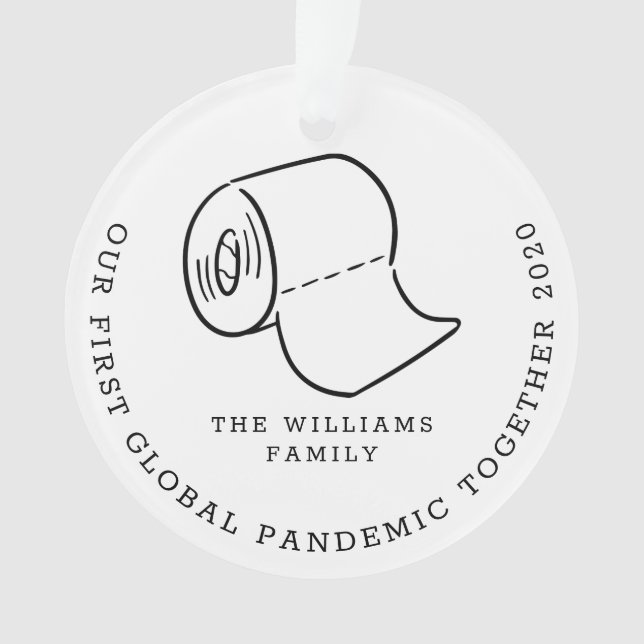 Adorno Nuestra primera foto de vacaciones de pandemia glo (Anverso)