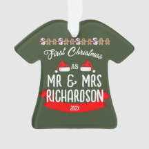 Nuestra primera Navidad como Sr. y Sra. Newlyw