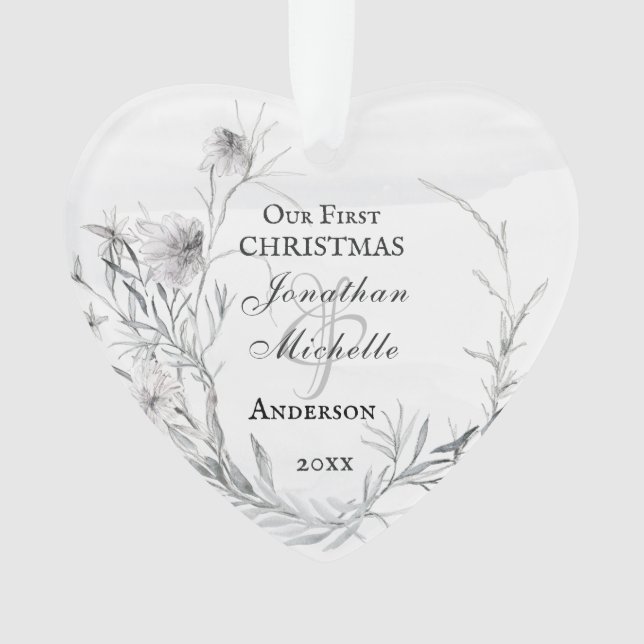 Adorno Nuestra primera Navidad, Inspiradora (Anverso)