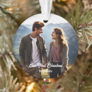 Adorno Nuestra primera Navidad juntos 1 foto