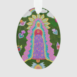 Adorno Nuestra Señora de Guadalupe Green