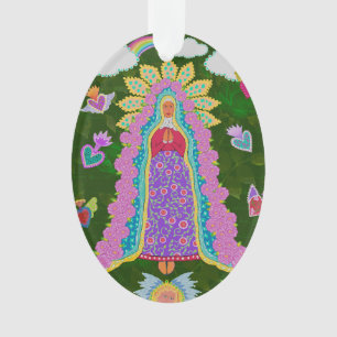 Adorno Nuestra Señora de Guadalupe Green