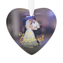 Nuestro primer Boda de fotos de Navidad