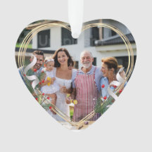 Nueva mamá papá Holly y foto de marco dorado de Pi