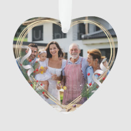 Adorno Nueva mamá papá Holly y foto de marco dorado de Pi