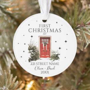 Adorno Nuevo hogar personalizado para navidades