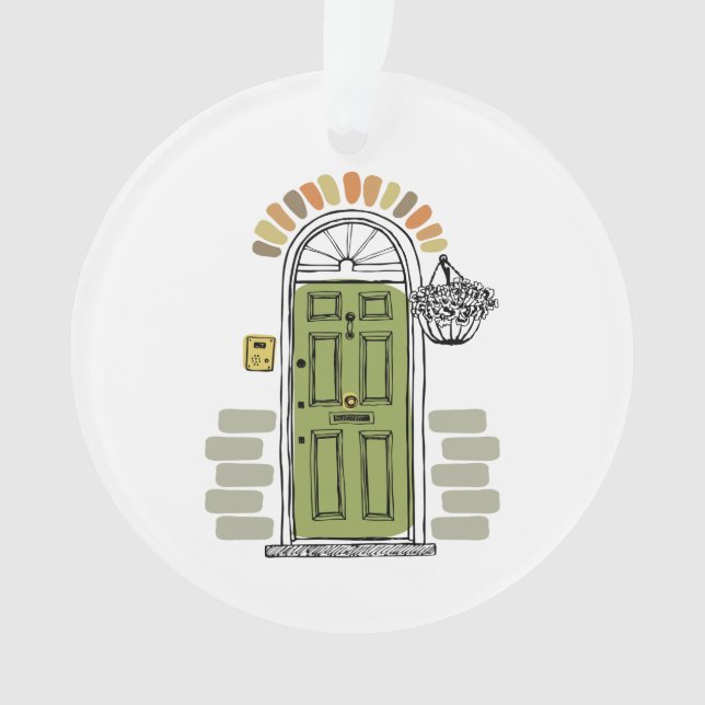 Adorno Nuevo nombre personal, dirección, código postal añ (Anverso)