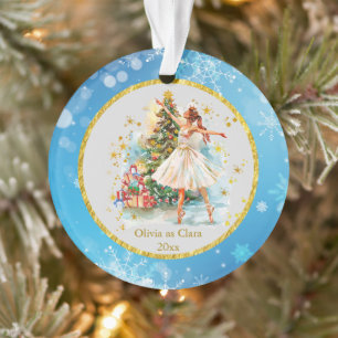 Adorno Nuez de Cascabel Ballet Navidad - Regalo Personali