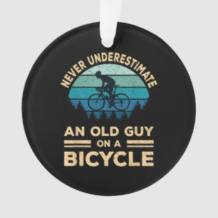 Adorno Nunca Subestimes A Un Viejo En Una Bicicleta Graci