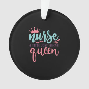 Adorno Nurse Gift   Enfermera Un Título Justo Por Encima 
