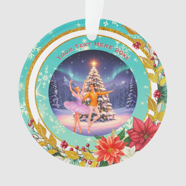 Adorno Nutcracker Christmas, Family Holiday Keepsake Gift (Anverso)