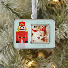 Adorno Nutcracker de Navidades de acuarela
