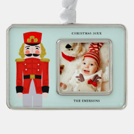 Adorno Nutcracker de Navidades de acuarela