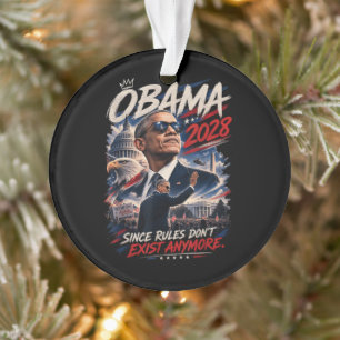 Adorno Obama 2028 Ya que las reglas ya no existen